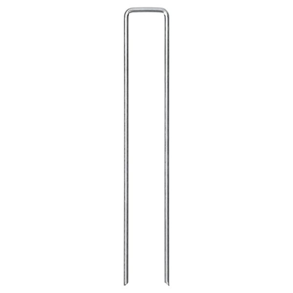 vidaXL Ground Pegs U Shape 50 pcs 20x4 cm Galvanised steel