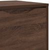 vidaXL Bathroom Cabinet Brown Oak 40.5 x 40 x 44 cm Engineered Wood