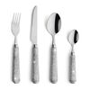 Amefa 24-Piece Cutlery Set Glitter Silver