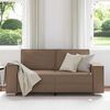 vidaXL Sofa Cappuccino 180 x 78 x 84 cm Fabric