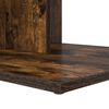 vidaXL Side Table Smoked Oak 45 x 40 x 62.5 cm Engineered Wood