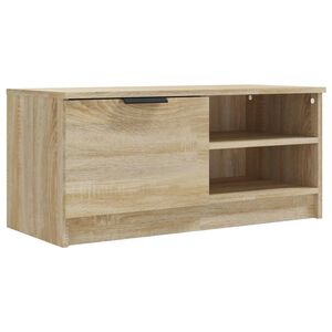 vidaXL TV Cabinet Sonoma Oak 80x35x36.5 cm Engineered Wood