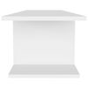 vidaXL Wall Mounted TV Cabinet White 103x30x26.5 cm