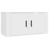 vidaXL Wall-mounted TV Cabinets 2 pcs White 80x34.5x40 cm