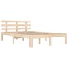 vidaXL Bed Frame without Mattress 140x190cm