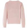 Kids' Cardigan Knitted Soft Pink 128