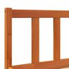 vidaXL Bed Frame without Mattress Wax Brown 200x200 cm Solid Wood Pine