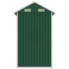 vidaXL Garden Shed Green 192x152.5x237 cm Galvanised Steel