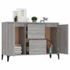 vidaXL Sideboard Grey Sonoma 102x35x70 cm Engineered Wood