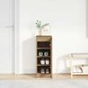 vidaXL Shoe Cabinet Artisan Oak 29.5x34x76 cm Engineered Wood