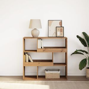 vidaXL Book Cabinet/Room Divider Artisan Oak 100x33x94,5 cm
