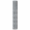 vidaXL Euro Fence Silver 1.6 x 10 m Hot dip galvanized iron