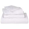 vidaXL Guest Towels "FROGN" 2 pcs White 30x50 cm 360 gsm