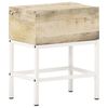 vidaXL Bedside Table 40x30x50 cm Solid Mango Wood