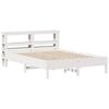 vidaXL Bed Frame without Mattress White 140x200 cm Solid Wood Pine
