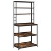 vidaXL Kitchen Shelf 5-Tier 80 x 40 x 168 cm Engineered Wood
