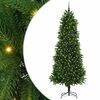 vidaXL Christmas Tree with 300 LEDs with Stand Green 240 cm PE