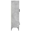 vidaXL Highboard Concrete Grey 69.5x31x115 cm Engineered Wood