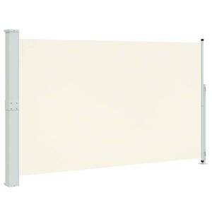 vidaXL Patio Retractable Side Awning 180x300 cm Cream