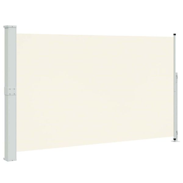 vidaXL Patio Retractable Side Awning 180x300 cm Cream