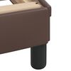vidaXL Bed Frame with LED without Mattress "Hvar" Brown 90x190 cm
