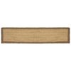 vidaXL Area Rug Grey 60 x 250 cm Jute
