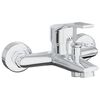 vidaXL Shower Mixer Tap Chrome G 1/2 inches