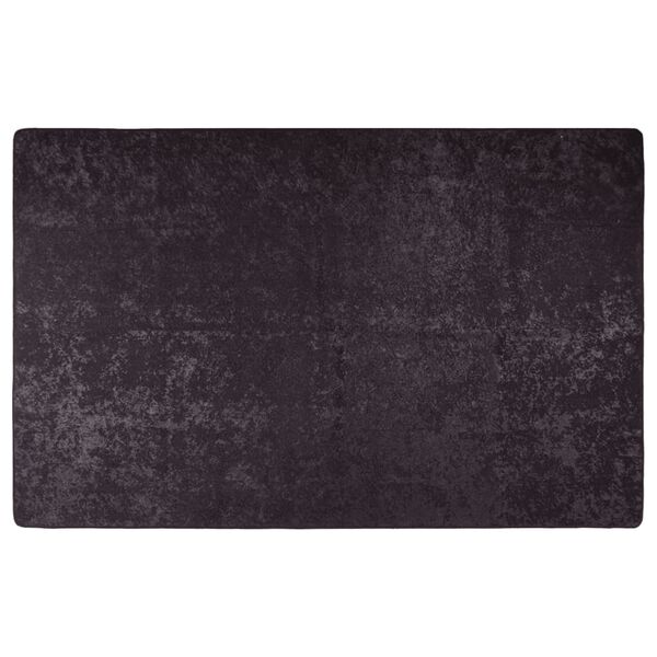 vidaXL Rug Washable 160x230 cm Anthracite Anti Slip