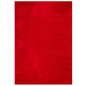 vidaXL Rug HUARTE Short Pile Soft and Washable Red 140x200 cm