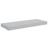 vidaXL Floating Wall Shelves 2 pcs Concrete Grey 60x23.5x3.8 cm MDF