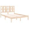 vidaXL Bed Frame without Mattress 120x200 cm Solid Wood Pine