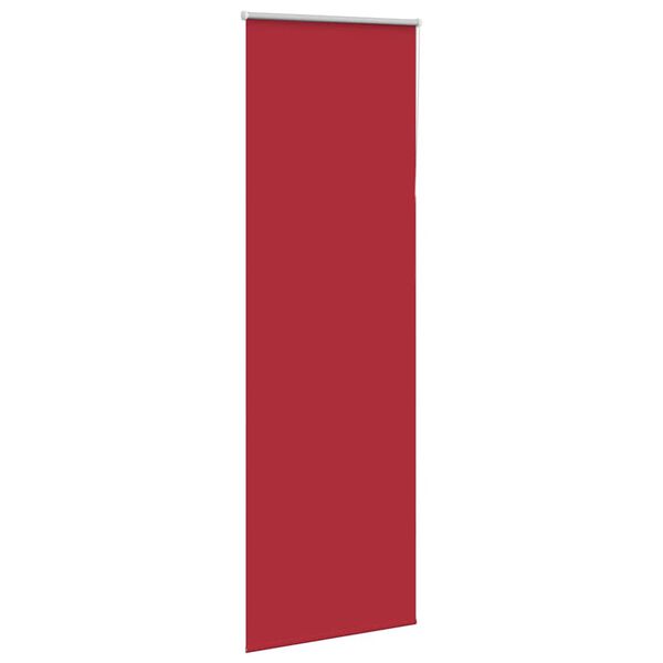 vidaXL Roller Blind Blackout Red 70x230 cm Fabric Width 65.7 cm Polyester