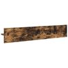 vidaXL Wall-Mounted Coat Rack Smoked Oak 100 x 10.5 x 18 cm
