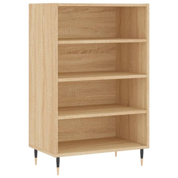 vidaXL Highboard Sonoma Oak 57x35x90 cm Engineered Wood