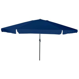 vidaXL Garden Parasol Azurblau 395 x 395 x 245 cm Polyester and Steel