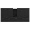 vidaXL Bathroom Cabinet Black Oak 63 x 29 x 55 cm Engineered wood