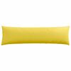 vidaXL Sofa Pillows 2 pcs Light Yellow 145 x 40 cm Fabric