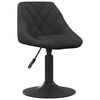 vidaXL Bar Stool Black Velvet