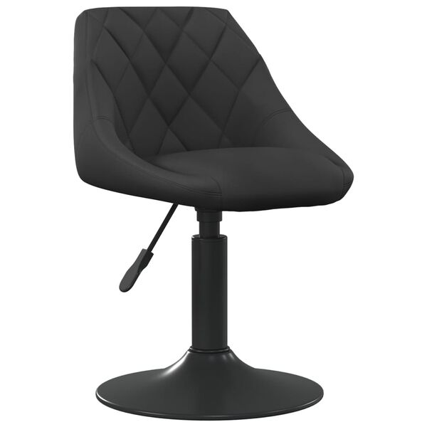 vidaXL Bar Stool Black Velvet