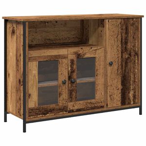 vidaXL Sideboard Old Wood 100 x 35 x 75 cm