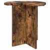 vidaXL Side Table Smoked Oak &Oslash; 39 x 38 cm Engineered Wood