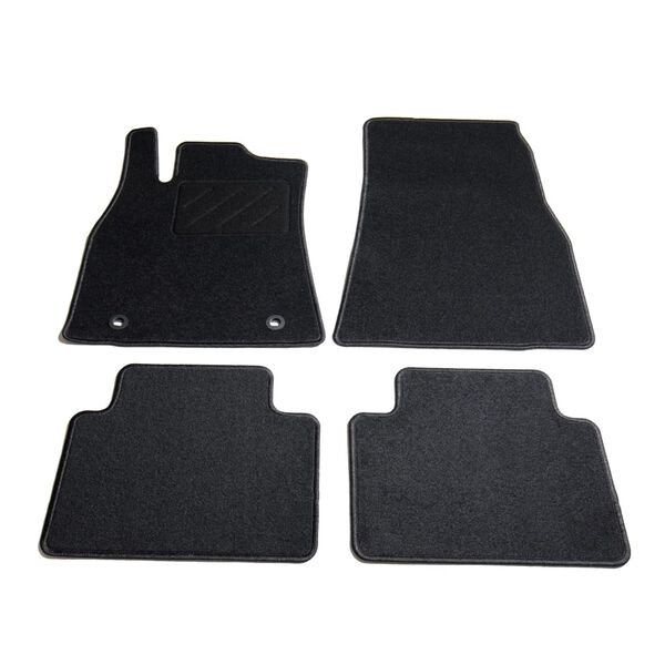 vidaXL 4 Piece Car Mat Set for Mercedes W169 A-Class