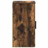 vidaXL Bathroom Cabinet Wall-mounted Smoked Oak 30 x 31.5 x 61 cm