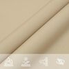 vidaXL Sunshade Sail Oxford Fabric Rectangular 5x8 m Beige