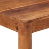 vidaXL Dining Table Solid Wood Acacia with Honey Finish 110x60x76 cm