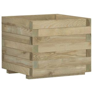 vidaXL Raised Bed | Green | Treated Pine Wood | Medium | Durable | Rustic
