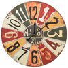 vidaXL Wall Clock Multicolour 60 cm MDF