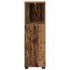 vidaXL Bathroom Cabinet with Storage Old Wood 30 x 35 x 95 cm