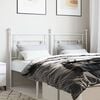 vidaXL Metal Replace Headboard White 150 cm
