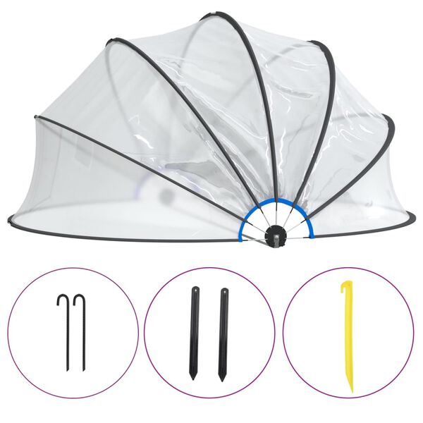 vidaXL Pool Dome 500x250 cm